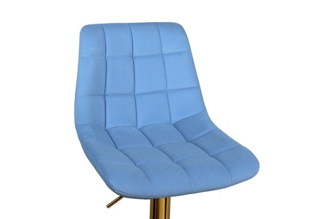 Стул барный Дижон голубой