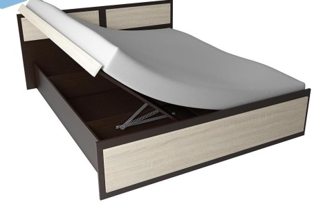 Кровать Венеция-1 с Подъемным Механизмом 1600 х 2000 мм/Венге